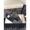 Chanel Shiny Calfskin Moccasins G45504 Black 2024