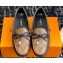Louis Vuitton Gloria Flat Loafers in Monogram Reverse Canvas