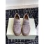 Brunello Cucinelli Suede penny loafers Gray with monili 2024