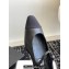 Chanel Crystal CC Logo Lambskin & Grosgrain Mary Janes Black 2024