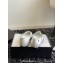 Chanel Crystal CC Logo Lambskin & Grosgrain Mary Janes White 2024