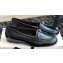 Cotemp Calfskin Leather Loafers Black with Buckle 2024