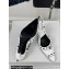 Dior Heel 8.5cm Gambler Dice Slingback Pumps in Patent Calfskin White 2024