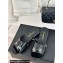 Chanel Crystal Logo Star and Heart PVC Mules Black 2024