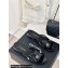 Chanel Crystal Logo Star and Heart PVC Mules Black 2024