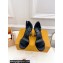 Louis Vuitton Crystal Heel 10cm Silhouette Sandals in Velvet Black 2024