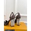 Louis Vuitton Crystal Heel 10cm Silhouette Sandals in Monogram Canvas 2024
