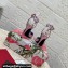 Dolce & Gabbana Heel 10.5cm Karung slingbacks Purple with chain and charm 2024