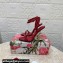 Dolce & Gabbana Heel 10.5cm Patent leather sandals Red with 3.5 heel 2024