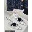 Dior Heel 8.5cm Gambler Dice Slingback Pumps in Patent Calfskin White 2024