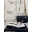 Chanel Crystal Quilting and CC Logo PVC Mules White 2024