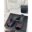 Chanel Crystal Quilting and CC Logo PVC Mules Black 2024