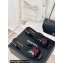 Chanel Crystal Quilting and CC Logo PVC Mules Black 2024