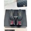 Chanel Crystal Quilting and CC Logo PVC Mules Black 2024