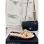 Chanel Crystal Logo Star and Heart PVC Mules Beige 2024