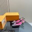Louis Vuitton Heel 6cm Bow Vintage Slingback Pumps Black 2024