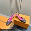 Louis Vuitton Heel 6cm Bow Vintage Slingback Pumps Black 2024