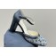 Louis Vuitton Heel 8cm Buckle Vintage Sandals Gray 2024