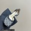 Louis Vuitton Heel 8cm Buckle Vintage Sandals Gray 2024