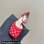 Louis Vuitton Heel 8cm Buckle Vintage Sandals Red 2024