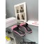Versace Medusa Buckle Leather Flat Sandals in patent leather Pink 2024