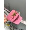 Versace Medusa Buckle Leather Flat Sandals in patent leather Pink 2024