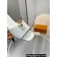 Louis Vuitton Calf leather LV Capri Flat Mules White 2024