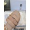 Dior Dway Slides in Nude Calfskin and Embroidered Cotton 2024