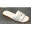 Dior Dway Slides in White Calfskin and Embroidered Cotton 2024