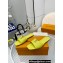 Louis Vuitton Calf leather LV Capri Flat Mules Yellow 2024