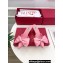 Valentino Heel 6cm Un Château Bow Mules Satin Pink 2024