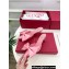 Valentino Heel 6cm Un Château Bow Mules Satin Pink 2024