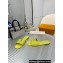 Louis Vuitton Calf leather LV Capri Flat Mules Yellow 2024