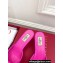 Valentino Heel 6cm Un Château Bow Mules Satin Fuchsia 2024