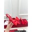 Valentino Heel 6cm Un Château Bow Mules Satin Red 2024