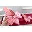 Valentino Un Château Bow Flat Mules Satin Pink 2024