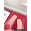 Valentino Un Château Bow Flat Mules Satin Pink 2024