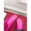 Valentino Un Château Bow Flat Mules Satin Fuchsia 2024