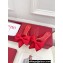 Valentino Un Château Bow Flat Mules Satin Red 2024
