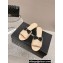 Chanel Lambskin & Grosgrain Heel Mules with Bow G45691 Beige 2024