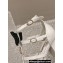 Chanel Lambskin & Grosgrain Mary Janes with Bow G45534 White 2024