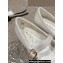 Chanel Lambskin Mary Janes G45503 White 2024