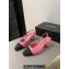 Chanel Heel 6.5cm Slingbacks G31318 Black/Pink 2024