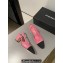 Chanel Heel 6.5cm Slingbacks G31318 Black/Pink 2024