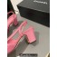Chanel Heel 6.5cm Slingbacks G31318 Black/Pink 2024
