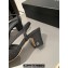 Chanel Heel 6.5cm Slingbacks G31318 Glitter Black 2024