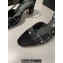 Chanel Heel 6.5cm Slingbacks G31318 Tweed Black 2024
