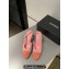 Chanel Heel 6.5cm Slingbacks G31318 Suede Orange/Pink 2024