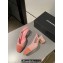 Chanel Heel 6.5cm Slingbacks G31318 Suede Orange/Pink 2024