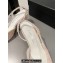 Chanel Heel 6.5cm Slingbacks G31318 Tweed Pink/Patent White 2024